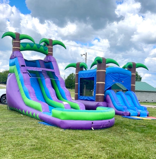 16ft Tropical Waterslide