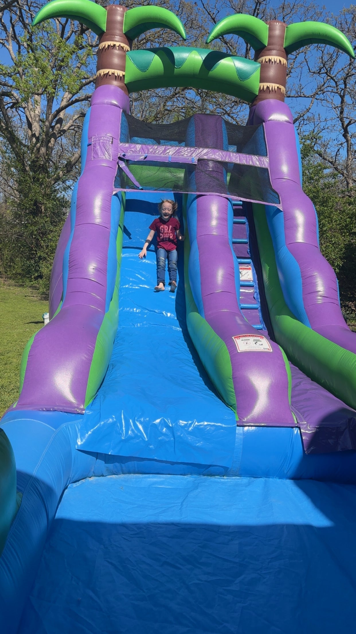 16ft Tropical Waterslide