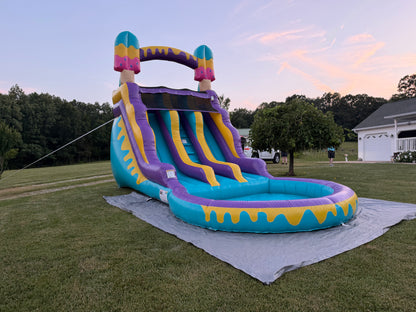 Dual Lane Waterslide 16ft