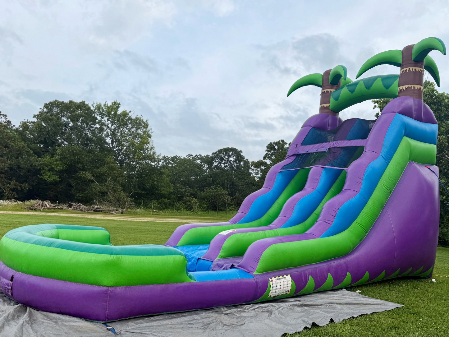 16ft Tropical Waterslide