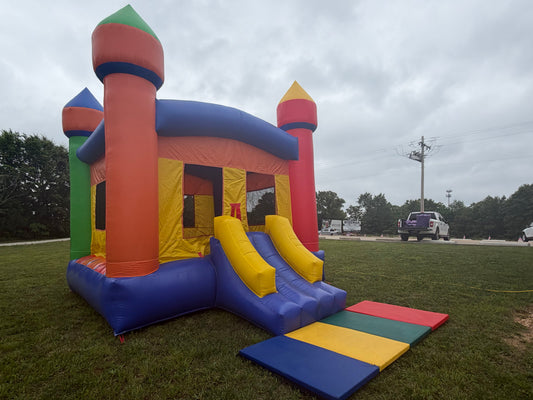 13x13 Castle Bounce House by Bounce Into Fun - Perfect for Parties and Outdoor Fun