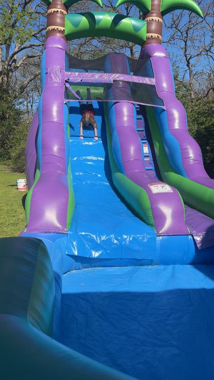 16ft Tropical Waterslide