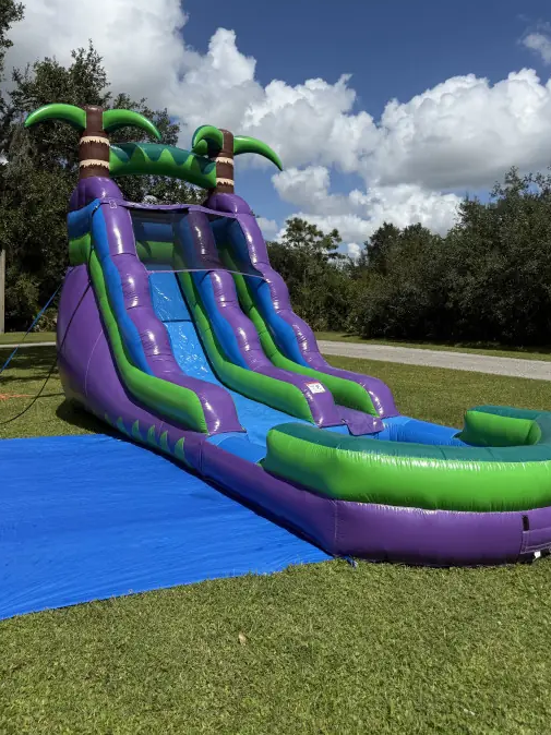 16ft Tropical Water Slide