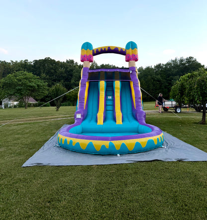 Dual Lane Waterslide 16ft