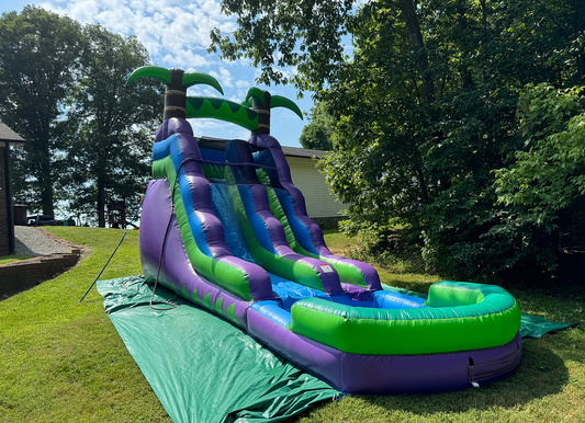 16ft Tropical Water Slide